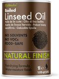 Materialix Boiled Linseed Oil – Fast-Drying Natural Wood Protection