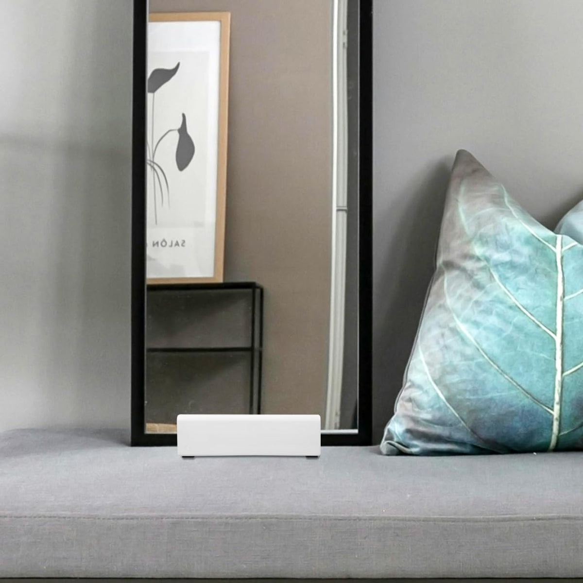 MAGICLULU Floor Mirror Stand Base Wooden Mirror Holder Stand with Non-Slip Support Full length Support for Dressing Room Artwork Frame and Panel - image 3