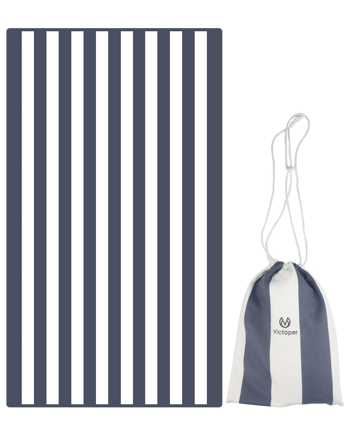 Jolof Store Microfiber Beach Towel – Oversized Sand Free Quick Dry