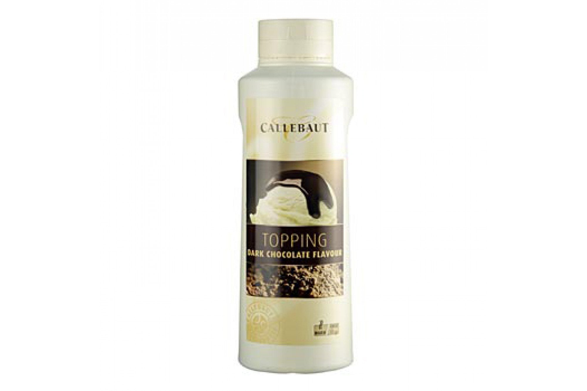 Callebaut Dark Chocolate Dessert Topping Sauce - 1kg Squeeze Bottle