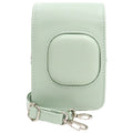 Kinokoo Fuji Mini LiPlay Case – PU Leather Camera Cover, Matcha Green