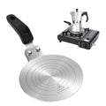 Jolof Store Induction Adapter Plate – 13cm Steel Moka Pot Heat Diffuser