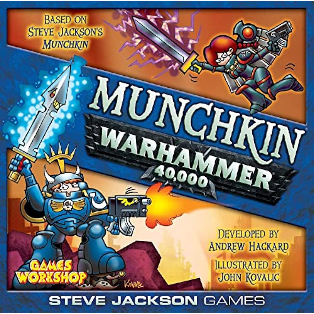 Munchkin: Warhammer 40,000 Card Game – Steve Jackson Games Strategy