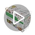 Brieftons 5-Blade Vegetable Spiralizer – Stainless Steel Zoodle Maker