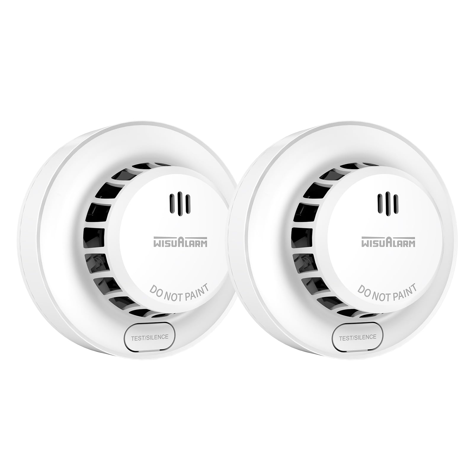 Smoke Alarm - 10 Year Lifespan Fire Detector (2 Pack)