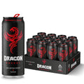 Dragon Energy Red Fruit Flavor Energy Drink - 12 x 500ml Cans