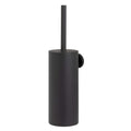 Tiger Noon Toilet Brush and Holder - Black Wall-Mounted Bathroom Set