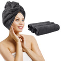 KinHwa Microfibre Hair Drying Towel Wraps | Super Absorbent 3 Pack