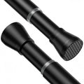 Black Tension Shower Curtain Pole | 115-195cm No-Drill Rod