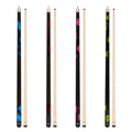 GARSEN 4-Piece Billiard Pool Cue Set | 58" Canadian Maple Sticks