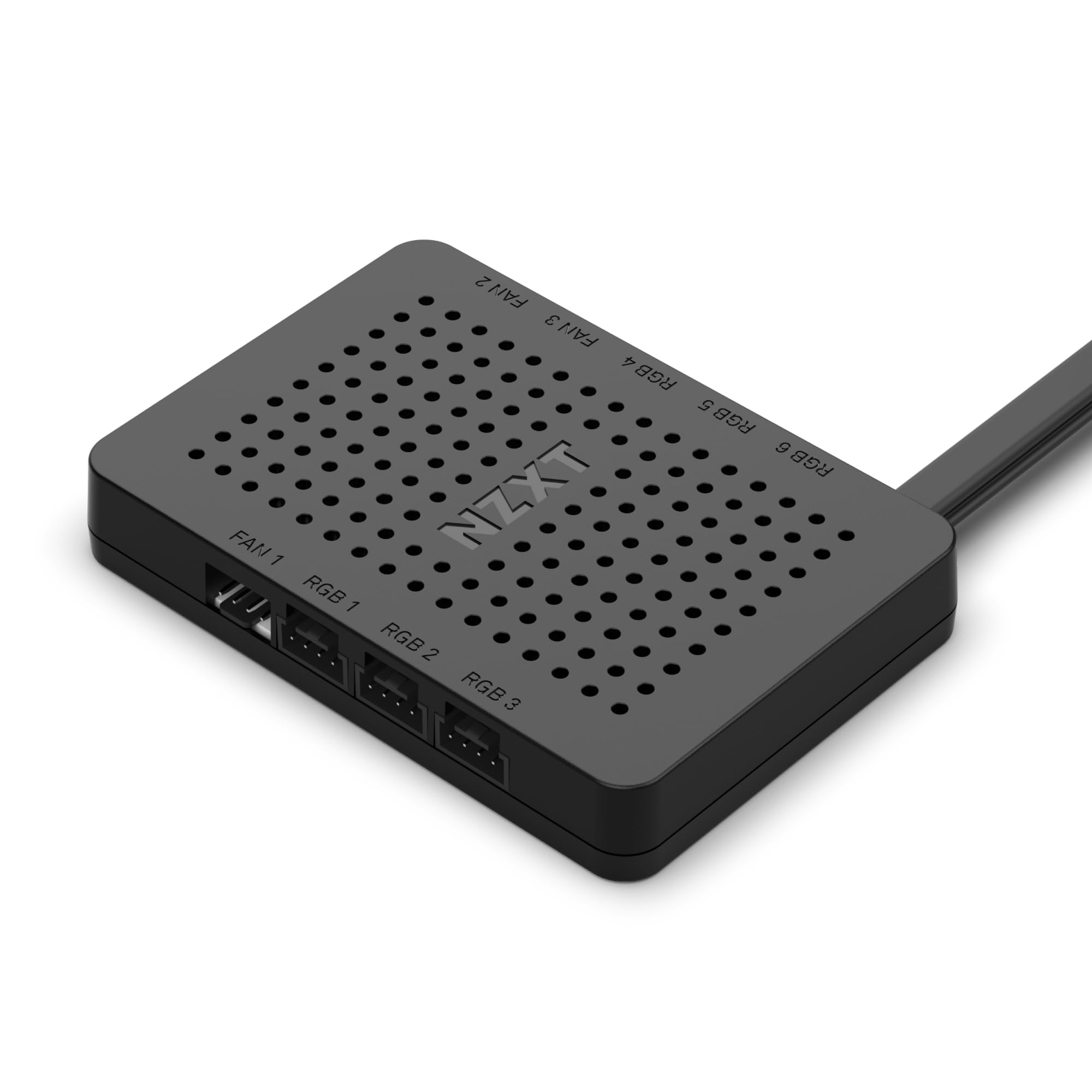 NZXT RGB & Fan Controller – 6 Lighting & 3 Fan Channels – Black