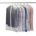 Niviy Clothes Covers Protector Bags Garment Covers Dustproof Moth Proof Coat Bag with Zip PEVA Translucent Suit Cover Waterproof Anti-mite Breathable