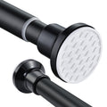 Shower Curtain Tension Rod | 73-172cm Stainless Steel Black