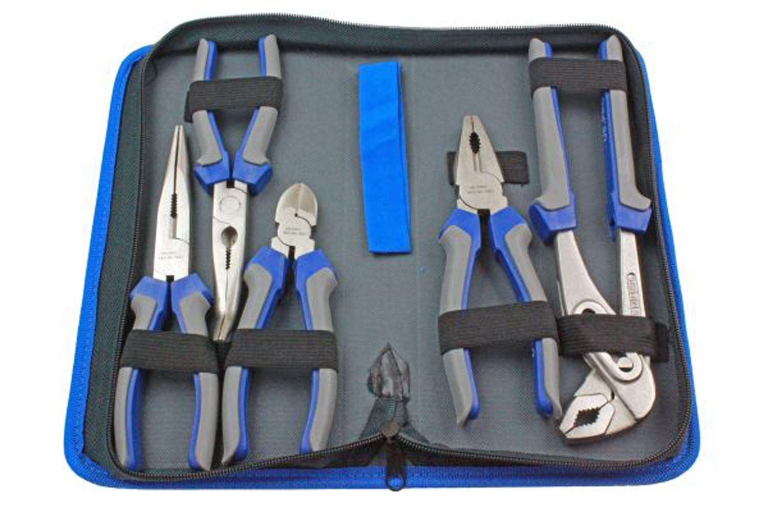 US Pro Bergen Professional 5 Piece Steel Pliers Set | Workshop Tools