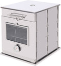 REDCAMP Foldable Camping Oven | 3-Tier Stainless Steel Outdoor Grill