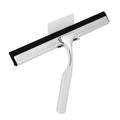 kowald Stainless Steel Shower Squeegee - 25cm Glass Wiper with Holder