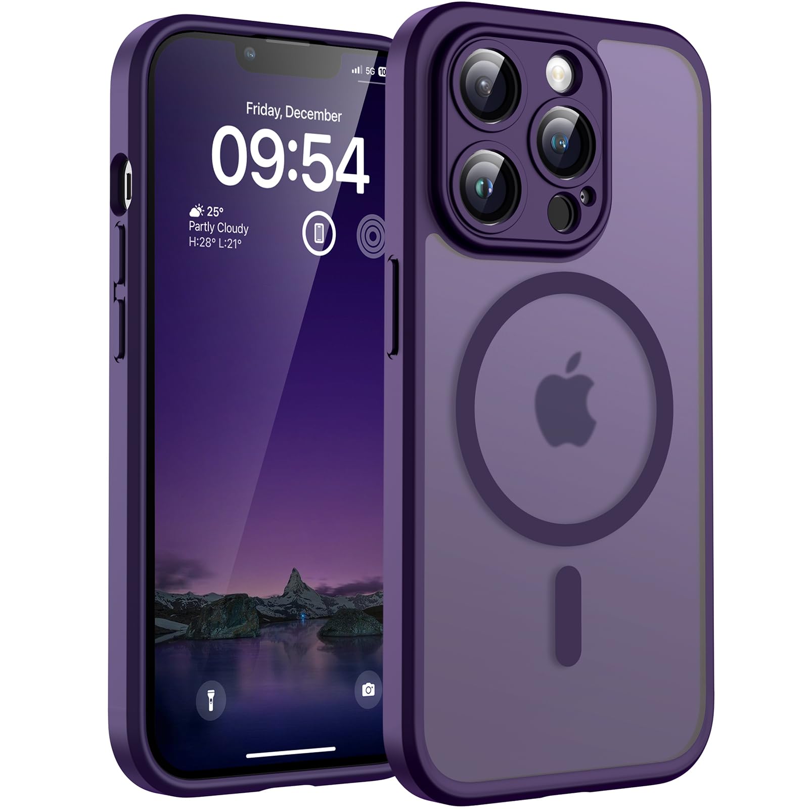 TOCOL iPhone 13 Pro Max Magnetic Case | Military Grade Shockproof