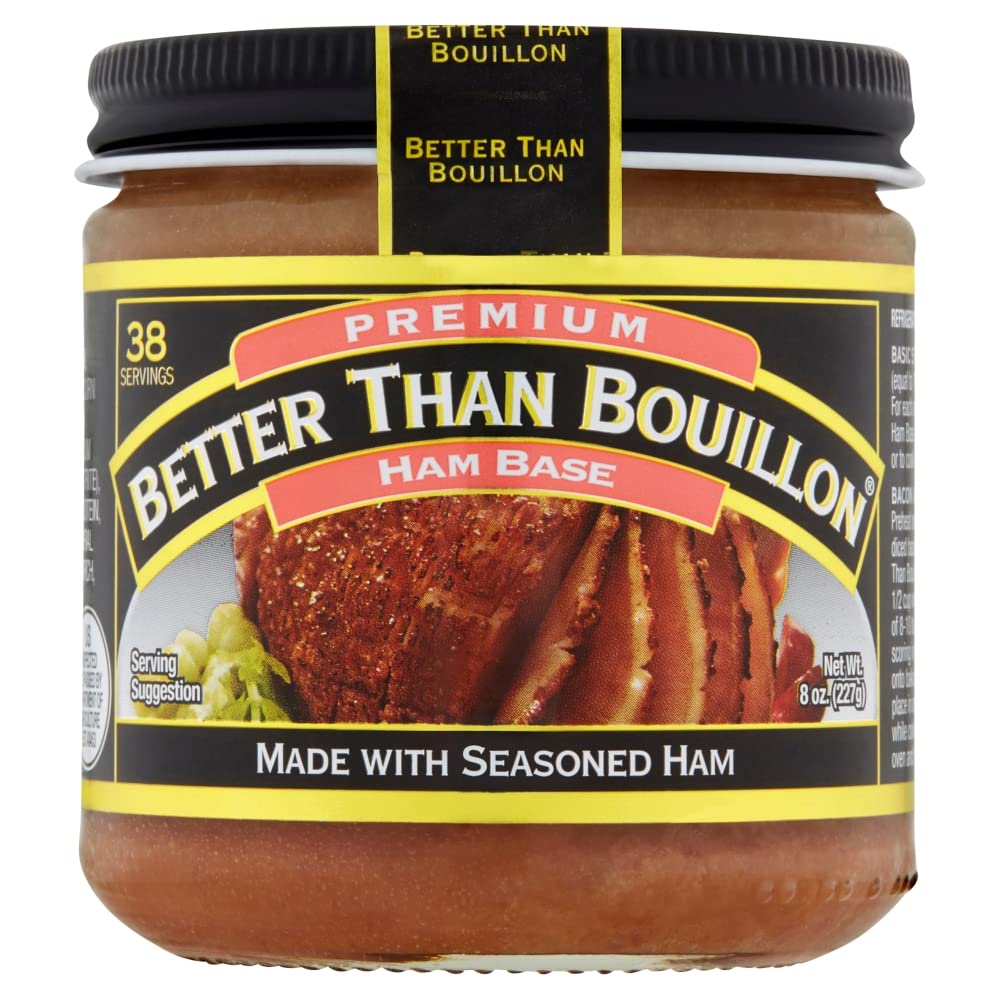Better Than Bouillon Ham Base – Premium Savory Soup Seasoning, 8 oz