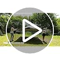 PORTAL 3x3m Pop Up Gazebo – Heavy Duty Steel Frame Outdoor Canopy Tent