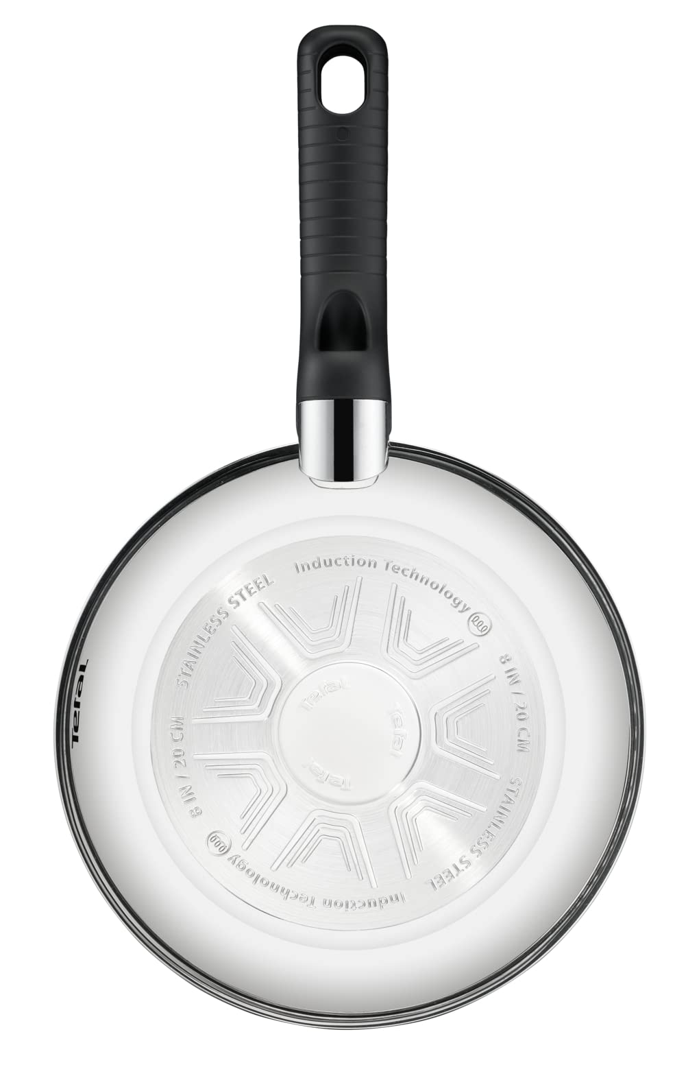 Tefal Comfort Max 26cm Stainless Steel Non-Stick Induction Frying Pan