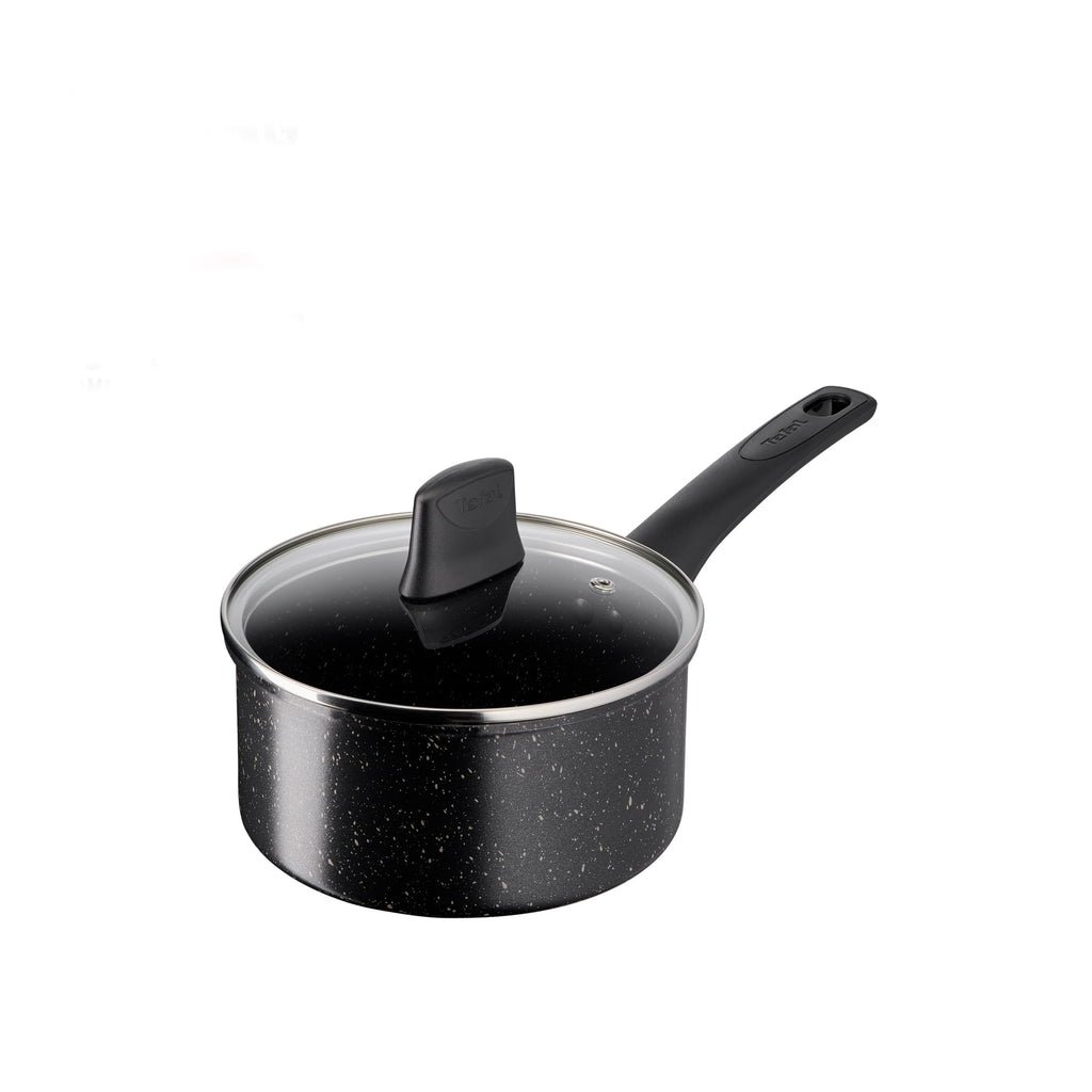 Tefal Titanium Stone Saucepan 18cm with Lid | Induction Non-Stick