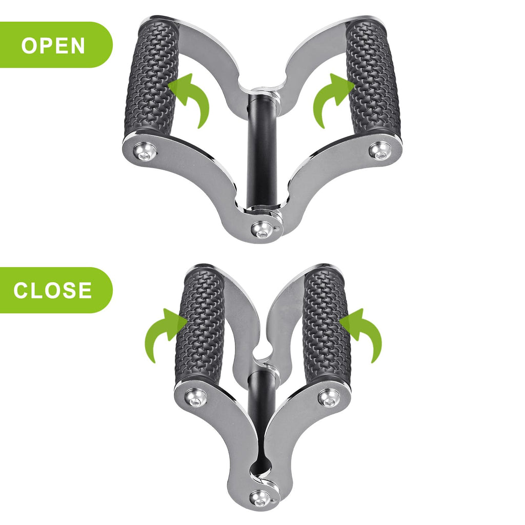 SELEWARE V Bar Landmine Handle – Double D T-Row Attachment for Olympic Bars