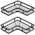 Corner Shower Caddy | 2-Pack No-Drill Stainless Steel Shelves