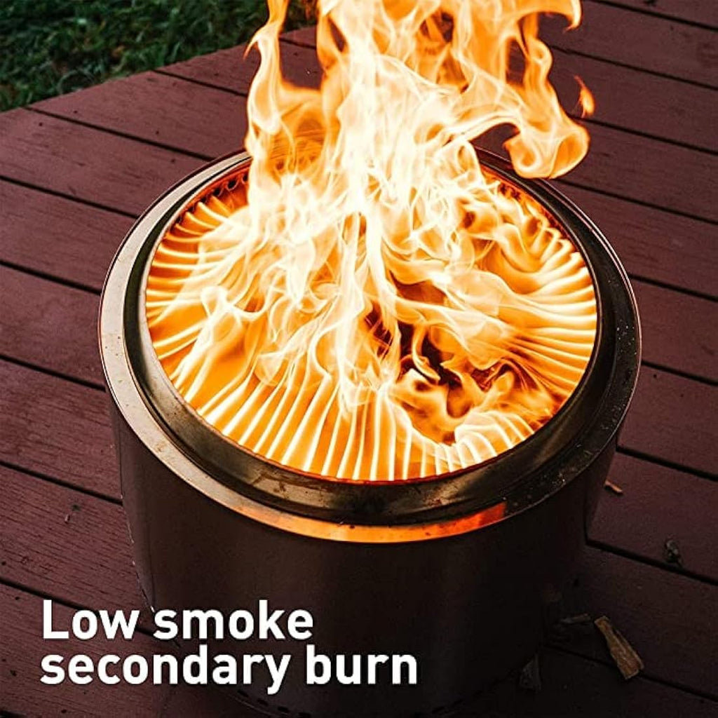 Solo Stove Ranger – Portable Smokeless Wood Burning Fire Pit with Stand