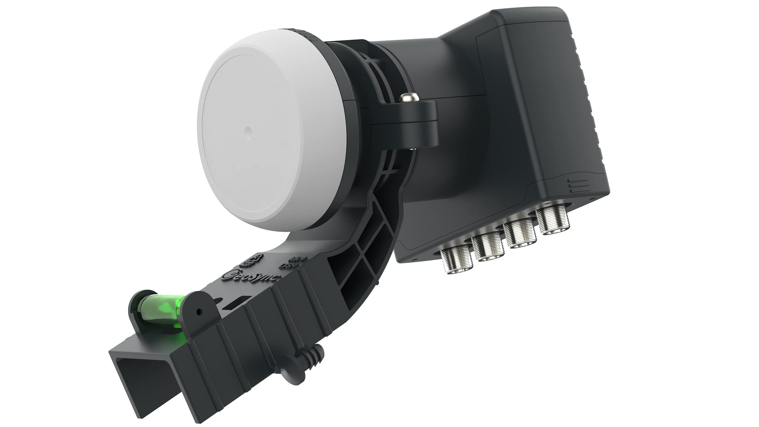 GeoSync Universal Quad Output LNB for MK4 Satellite Dishes | 4 Output
