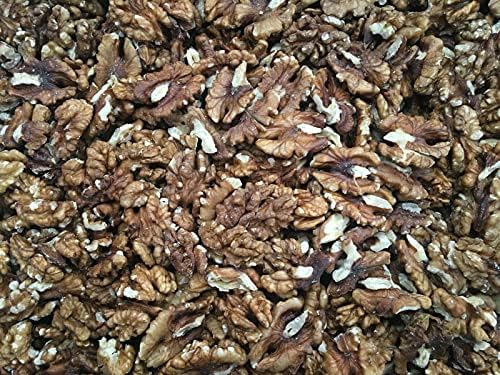 Jolof Store Raw Amber Walnut Halves – 1kg Bulk Bag for Baking