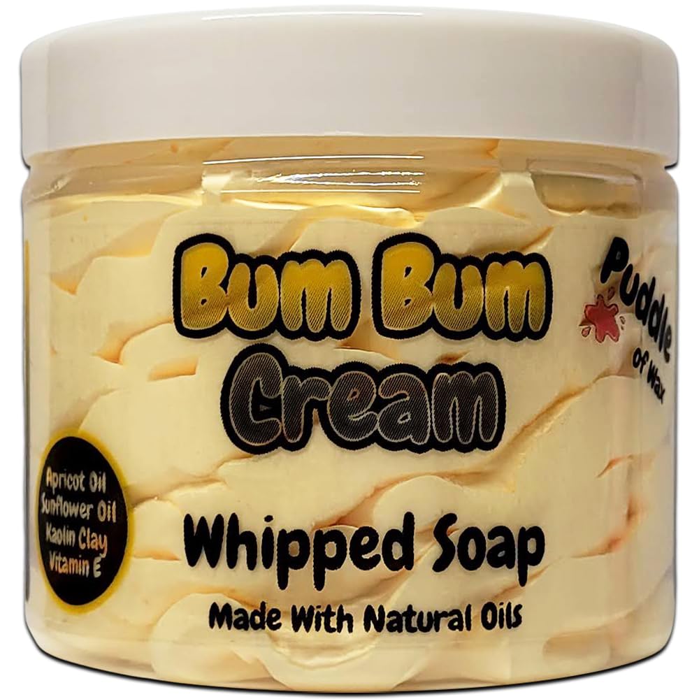 Puddle of Wax Whipped Soap Body Wash – Vegan & Natural – 150g