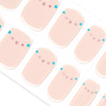 DANNI & TONI Semi Cured Gel Nail Wraps – Transparent Self-Adhesive Strips