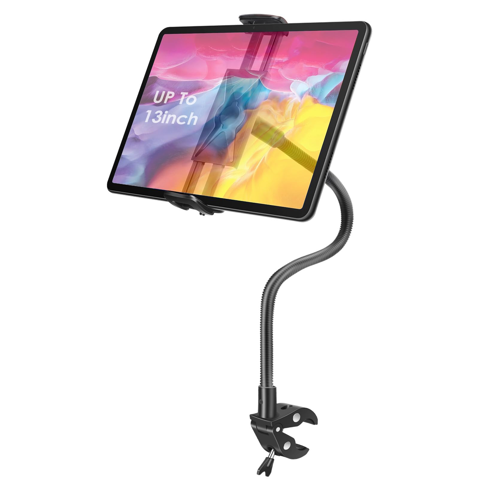 EEEKit Gooseneck Bike Tablet Holder for Stationary Bikes & Treadmills
