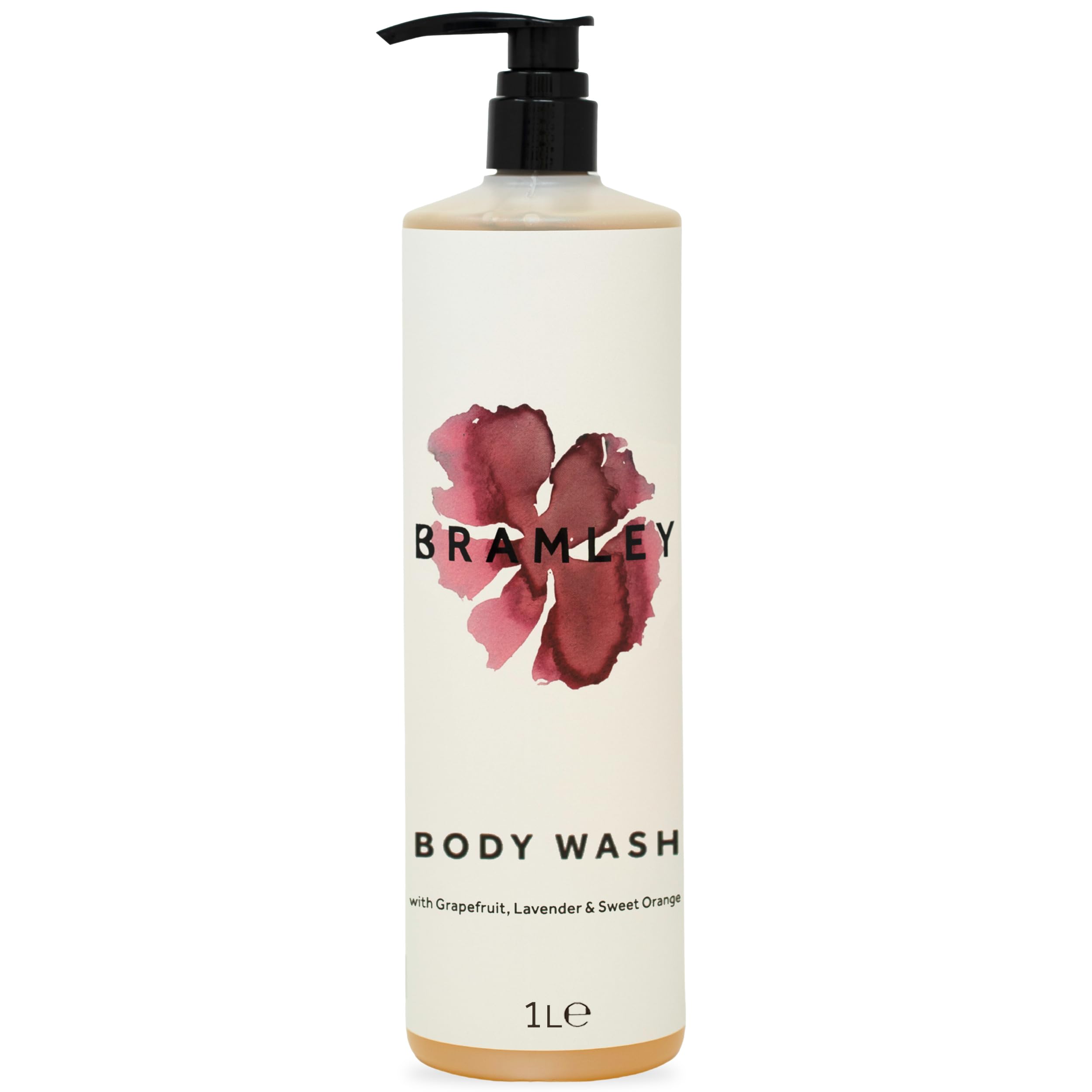 Bramley Natural Body Wash – Grapefruit & Lavender Vegan Shower Gel (1L)