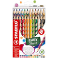 STABILO EASYcolors Ergonomic Colouring Pencils - Right-Handed - 24 Pack