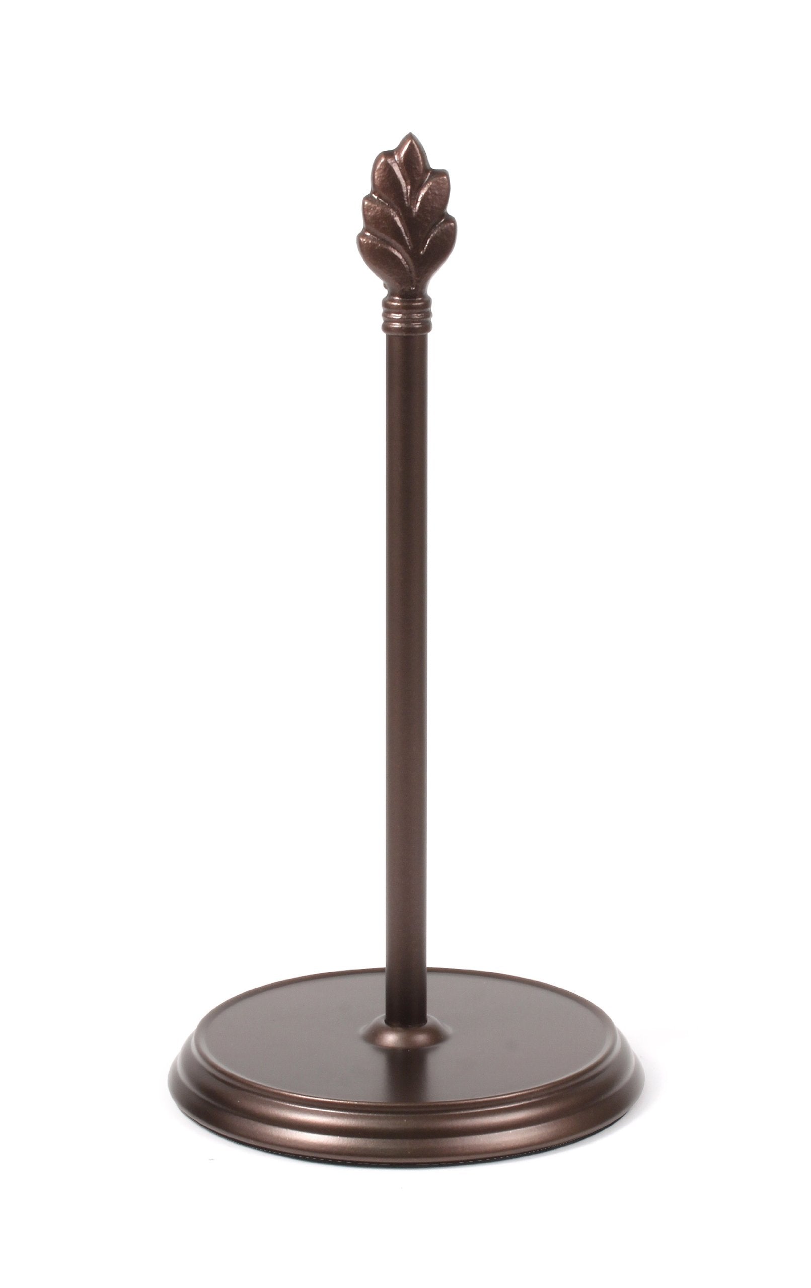 Spectrum Diversified Leaf Cast Iron Paper Towel Holder - Bronze Jumbo Roll