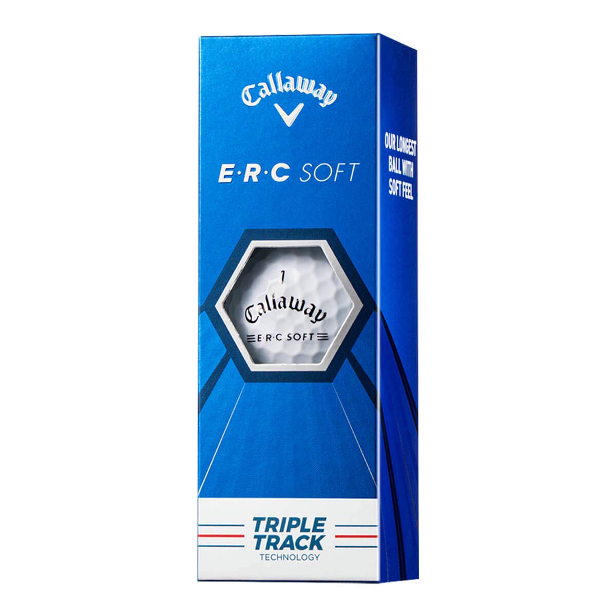Callaway ERC Soft Triple Track Golf Balls - White (2021 Model)
