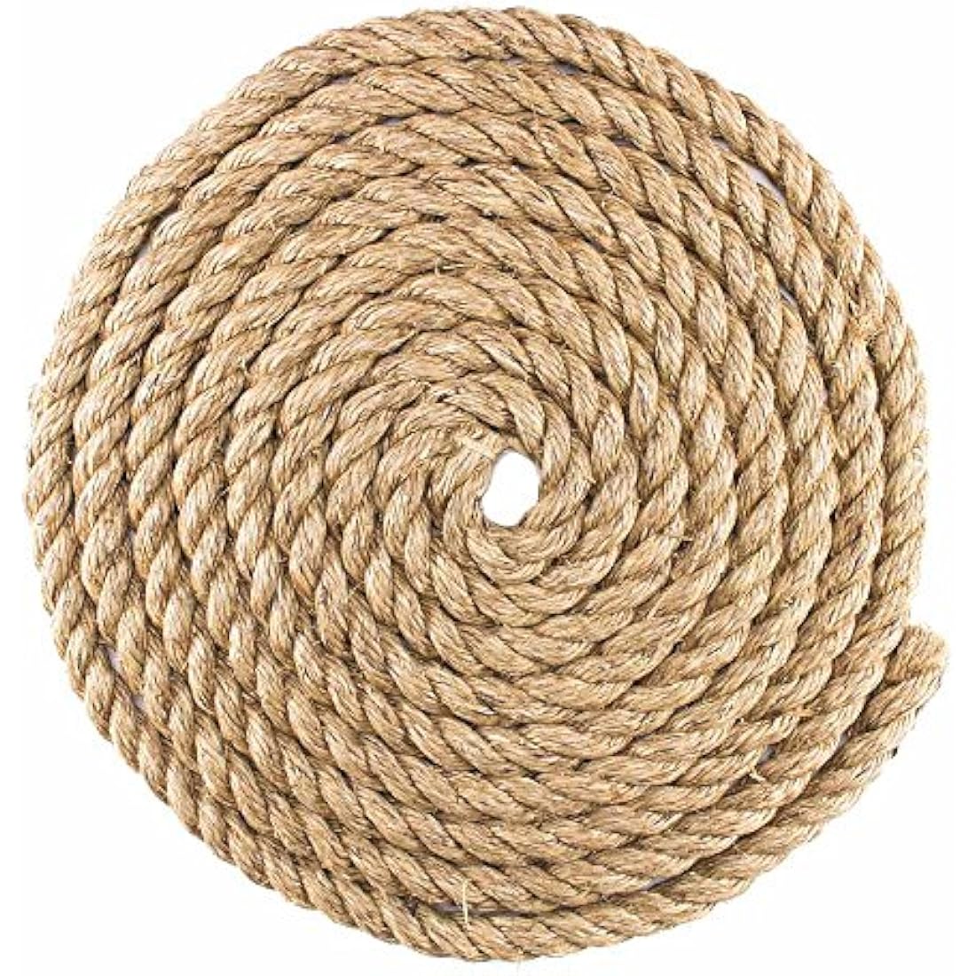 West Coast Paracord Twisted Manila Hemp Rope – Natural Fiber Utility Cord