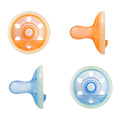 Tommee Tippee Breast-Like NightGlow Dummy | 6-18m Silicone 4-Pack