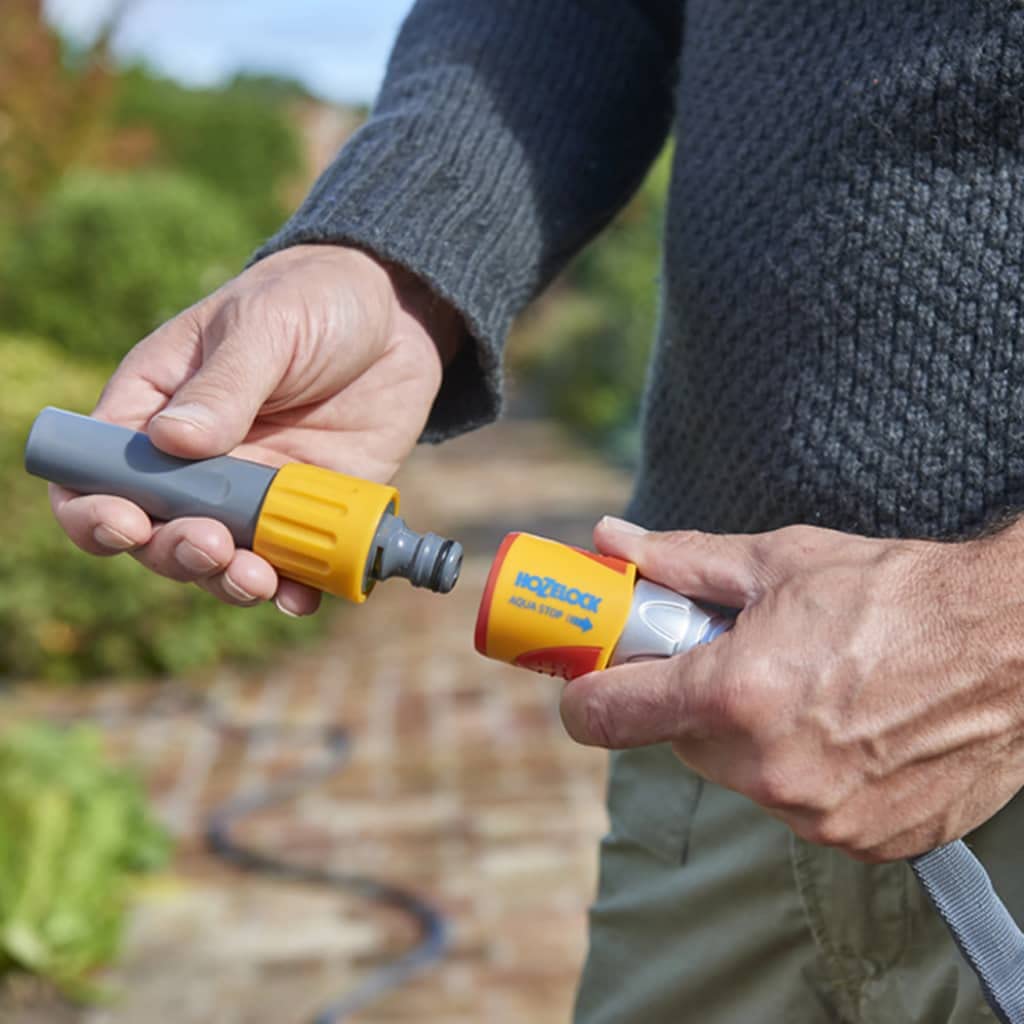 Hozelock Tuffhoze 35m Hybrid Garden Hose – Durable Tuff-Fibre Woven