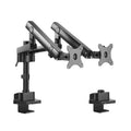 Maclean MC-812 Dual Monitorhalterung – Gasfeder Monitorarm 17-32 Zoll