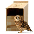 Cedar Owl House – Prebuilt Nesting Box for Screech Owls