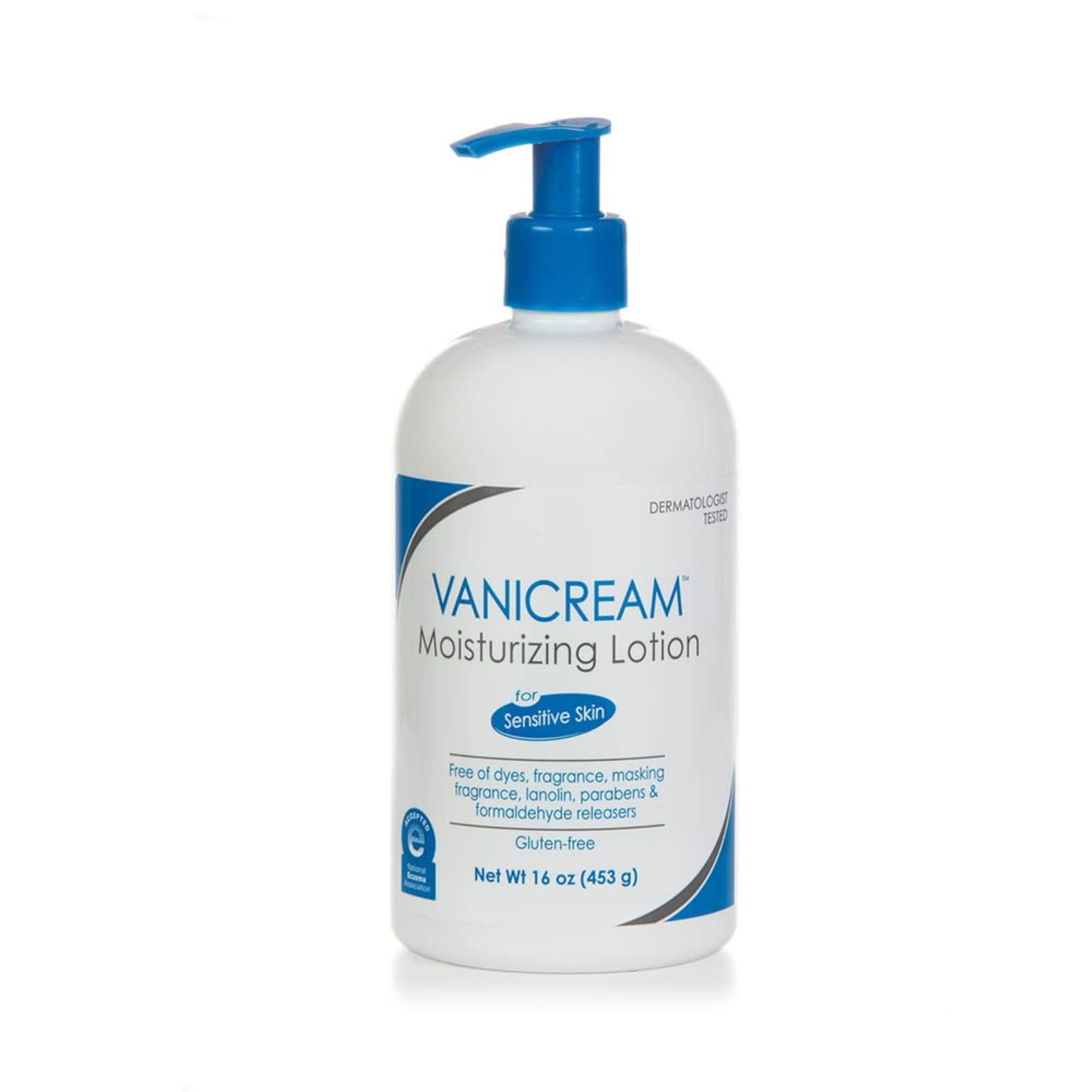 Vanicream Moisturizing Lotion for Sensitive Skin - Fragrance Free, 16 oz