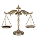 Owlgift Vintage Metal Libra Jewelry Display & Scale Tray Organizer – Bronze
