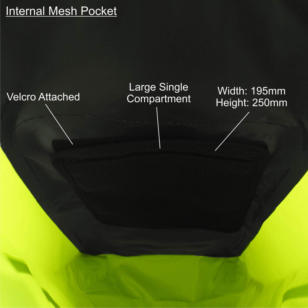 30L Waterproof Cycling Rucksack – Hi Viz Reflective Dry Bag