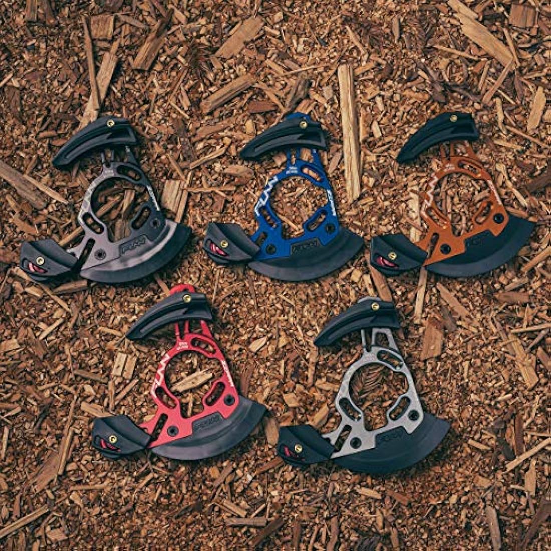 Funn Zippa DH Chain Guide | ISCG05 MTB Bash Guard | 32T-38T AL6061