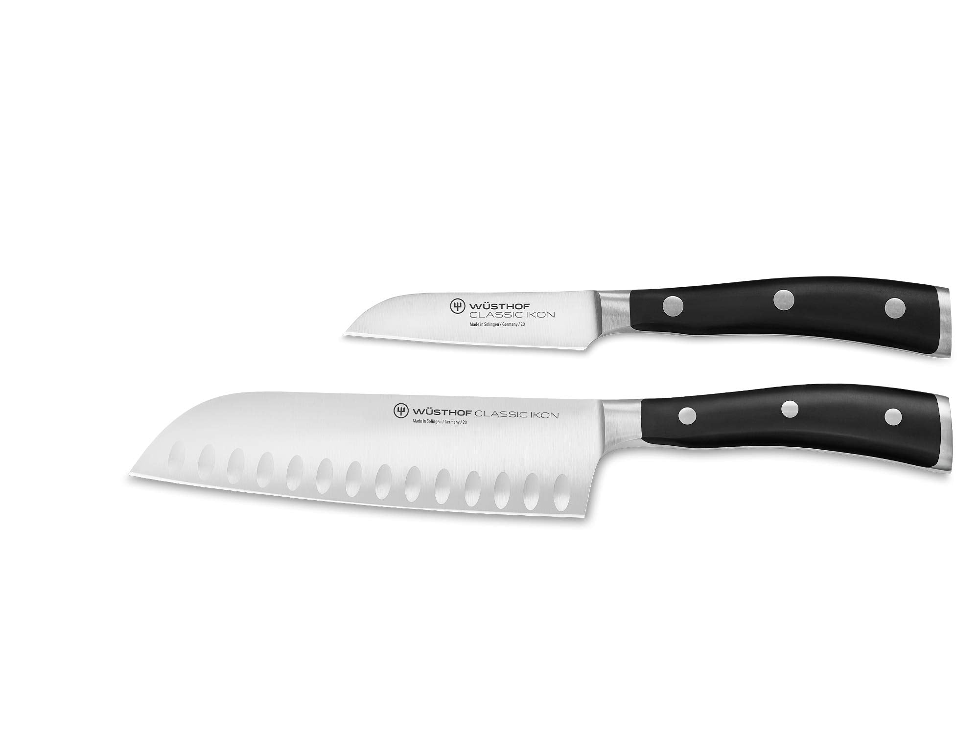 Wüsthof Classic Ikon 2-Piece Asian Chef's Knife Set | Professional Cutlery