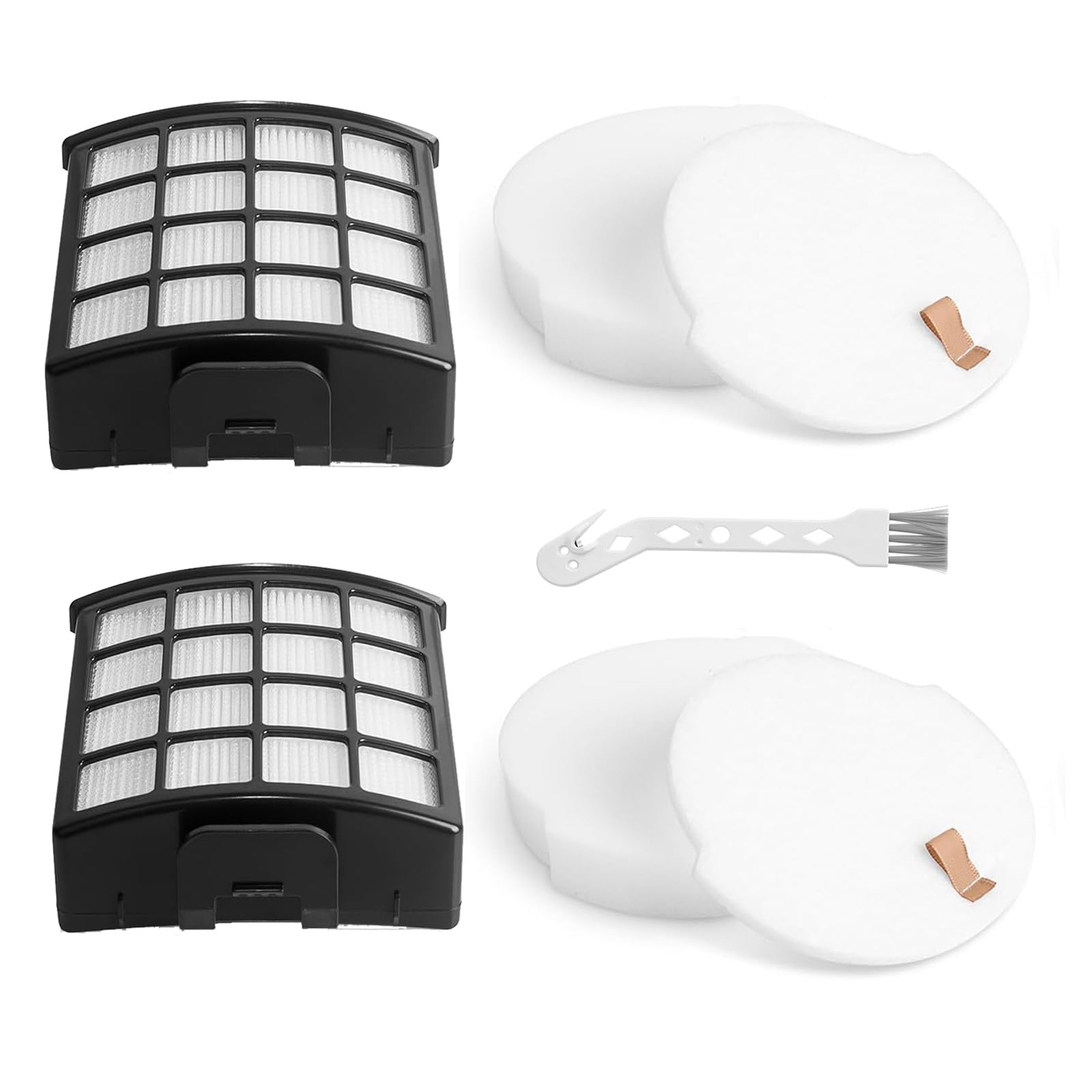 HOUSEMAX Replacement HEPA Filters for Shark Stratos Pet Pro NZ850UKT