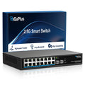 18-Port 2.5Gb Unmanaged Ethernet Switch | 2x 10G SFP+