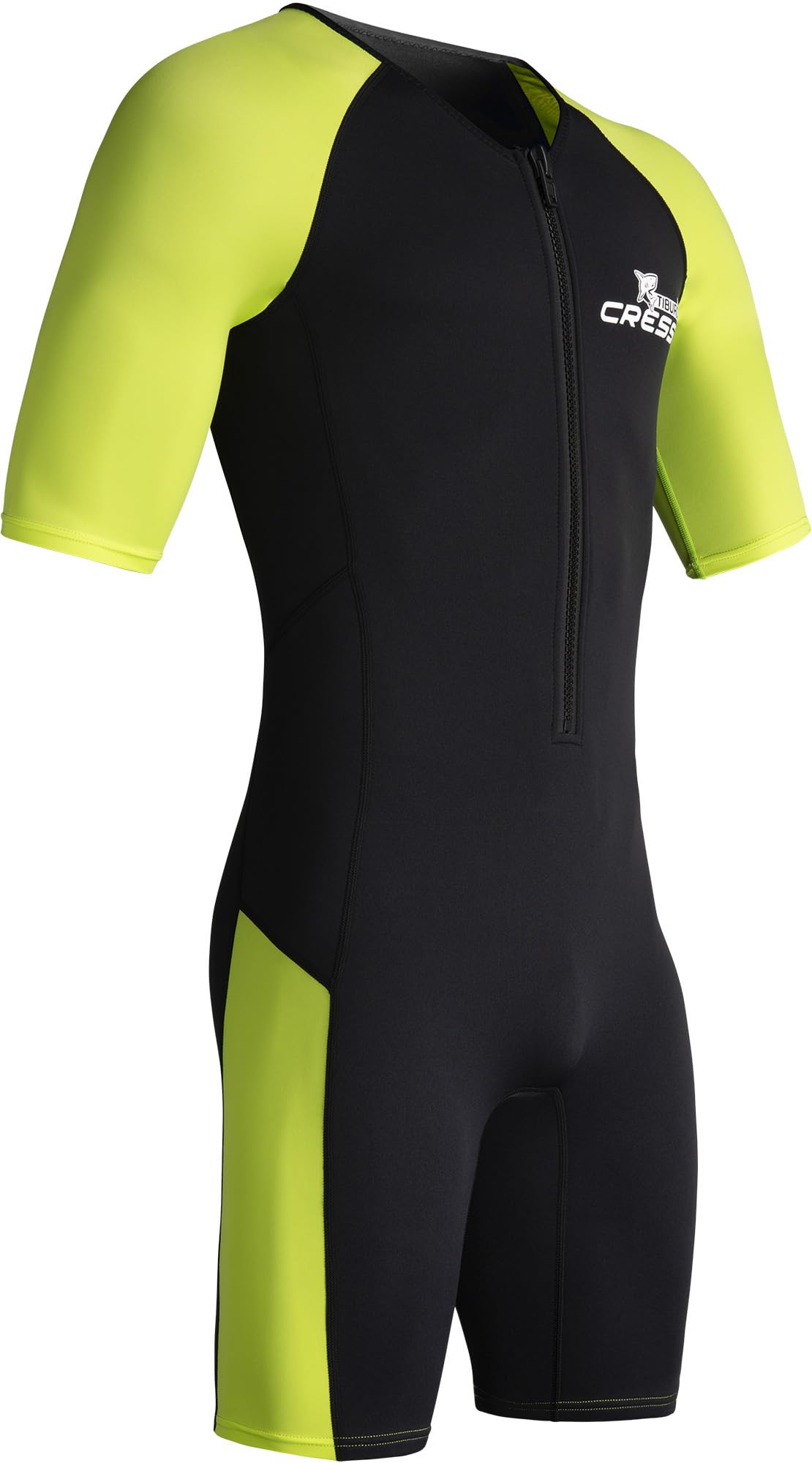 Cressi Tiburon Men's 2mm Neoprene Shorty Wetsuit | YKK Front Zip
